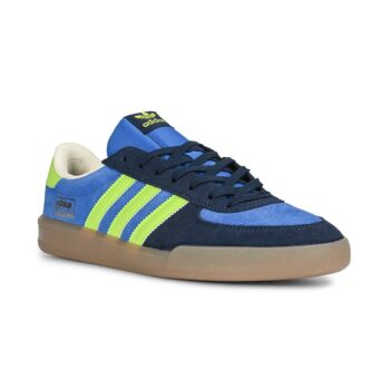 Adidas Glenburn Skate Shoes - Bright Royal/Solar Slime/Navy
