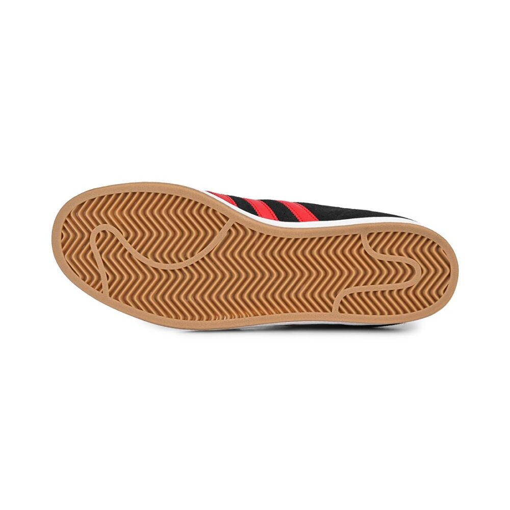 Adidas Superstar ADV Skate Shoes - Black/Better Scarlet/Cloud White