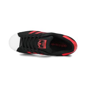 Adidas Superstar ADV Skate Shoes - Black/Better Scarlet/Cloud White