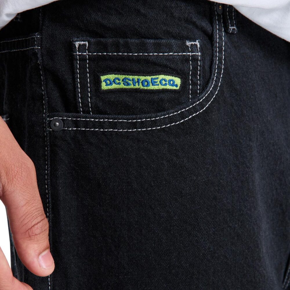DC Baggy Denim Jeans - Black Tint