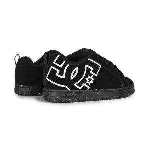 DC Court Graffik Skate Shoes - Black/Black/Recycled