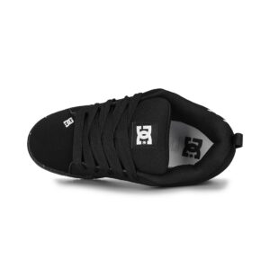 DC Court Graffik Skate Shoes - Black/Black/Recycled