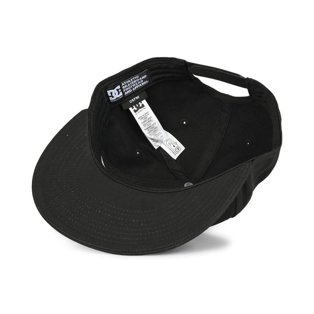 DC Double That Snapback Cap - Black