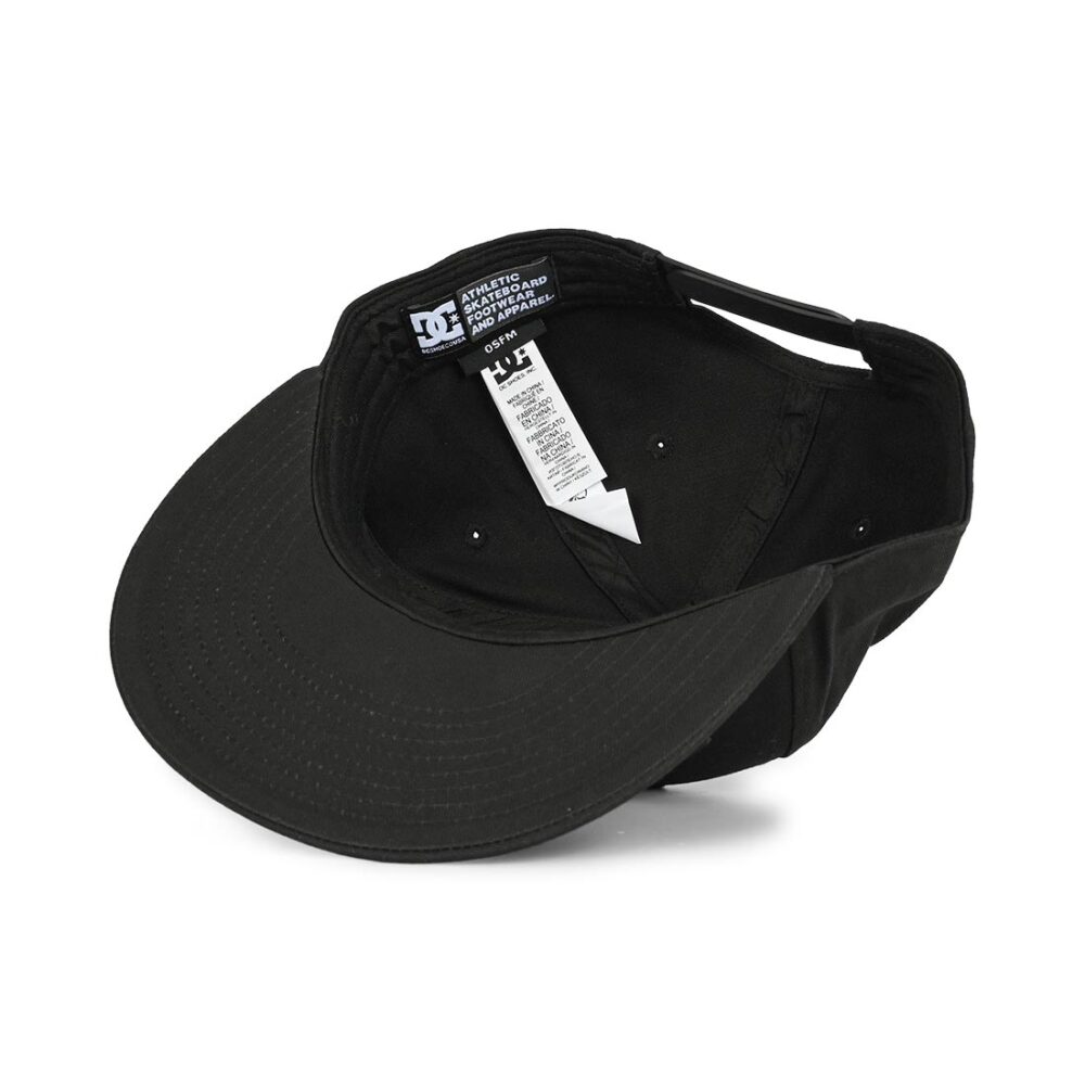 DC Double That Snapback Cap - Black Tint