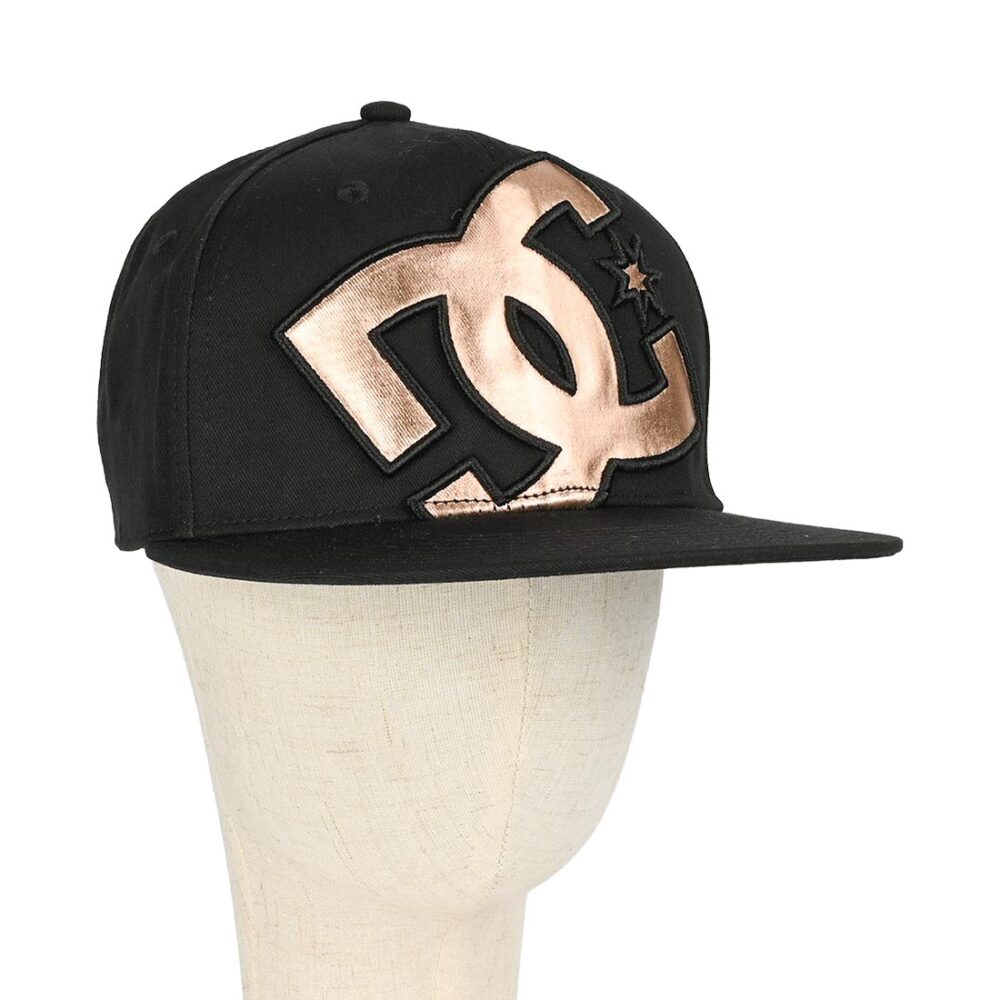 DC Double That Snapback Cap - Black Tint