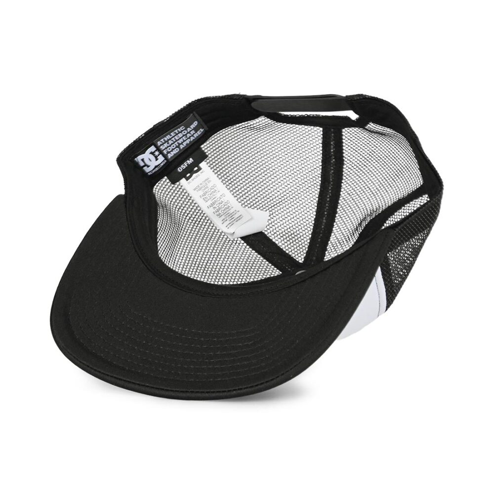 DC Gas Station Trucker Cap - White/Black