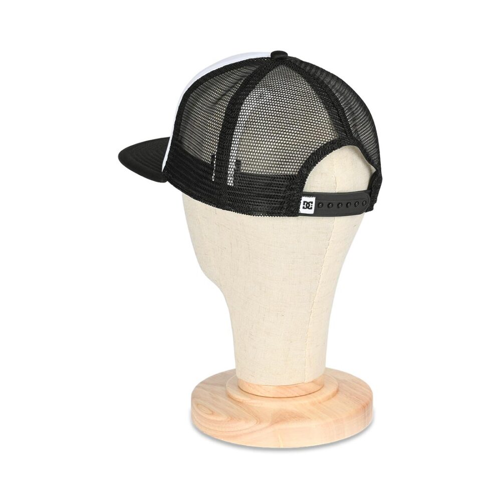 DC Gas Station Trucker Cap - White/Black