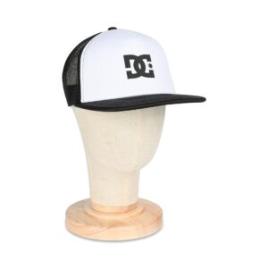 DC Gas Station Trucker Cap - White/Black
