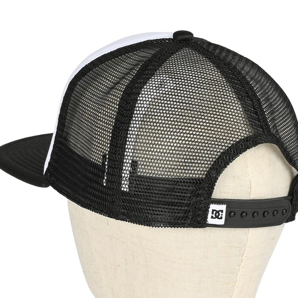 DC Gas Station Trucker Cap - White/Black