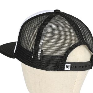 DC Gas Station Trucker Cap - White/Black