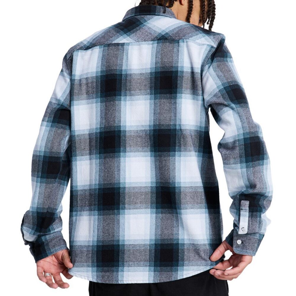 DC Marshall Flannel L/S Shirt - Storm Blue