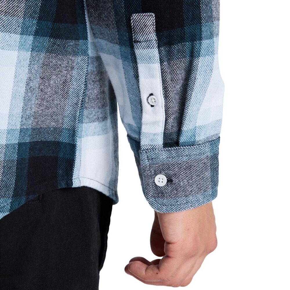 DC Marshall Flannel L/S Shirt - Storm Blue
