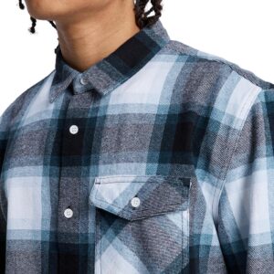 DC Marshall Flannel L/S Shirt - Storm Blue