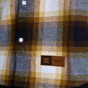DC Marshall Flannel L/S Shirt - Toffee