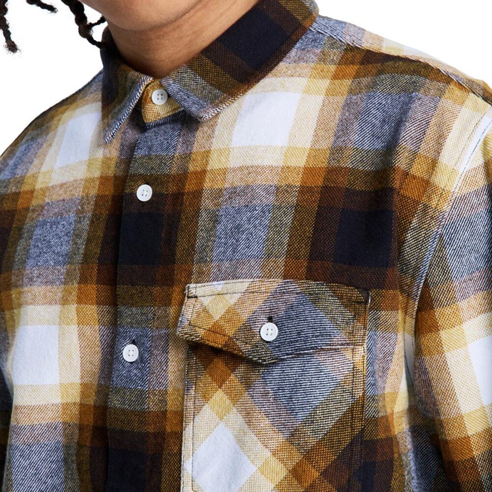 DC Marshall Flannel L/S Shirt - Toffee