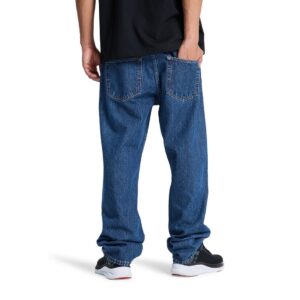 DC Relaxed Straight Denim Jeans - Indigo Dark