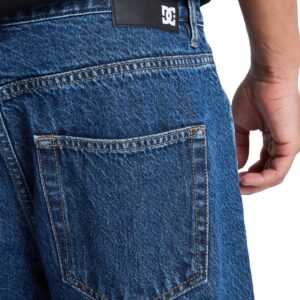 DC Relaxed Straight Denim Jeans - Indigo Dark