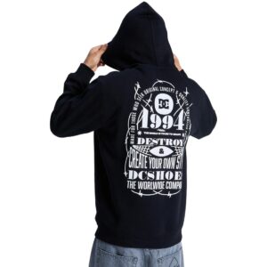 DC Shape Or Destroy Pullover Hoodie - Black