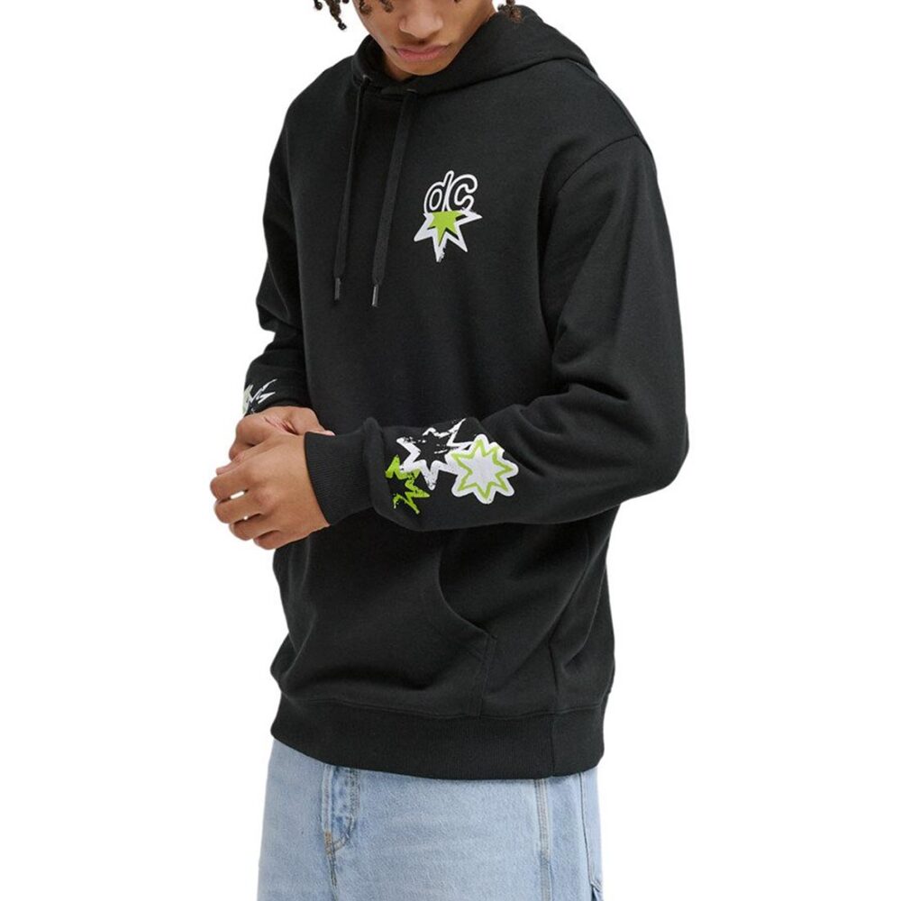 DC Shock Side Pullover Hoodie - Black
