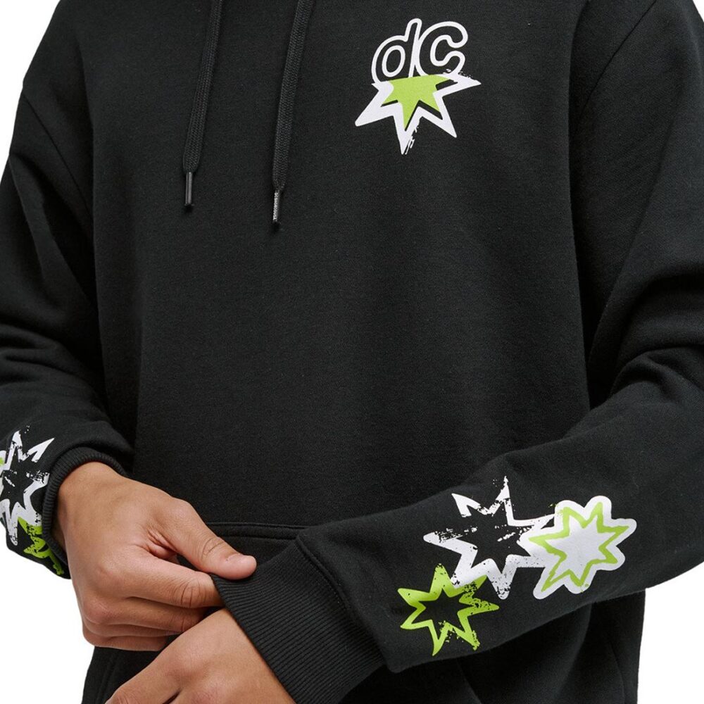 DC Shock Side Pullover Hoodie - Black