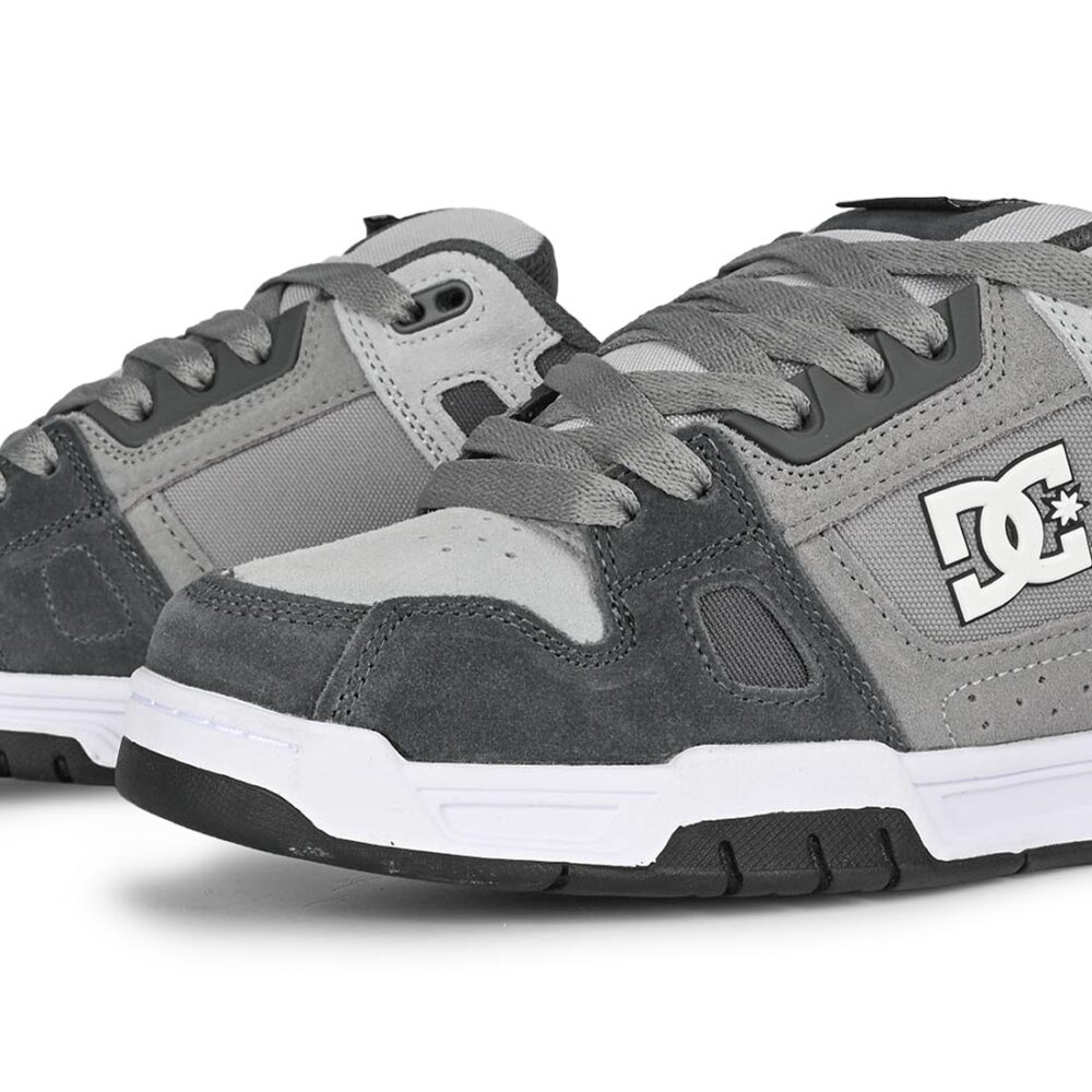 DC Stag Skate Shoes - Grey