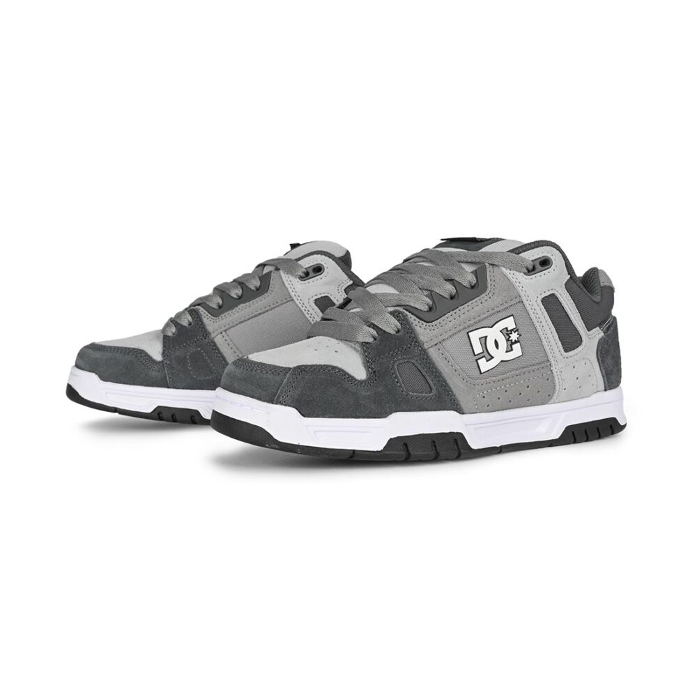 DC Stag Skate Shoes - Grey