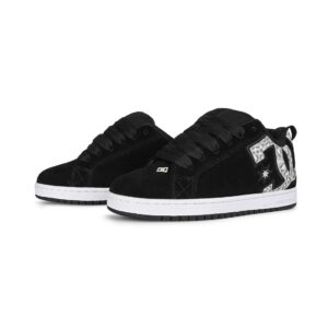 DC Women's Court Graffik Skate Shoes - Cheetah
