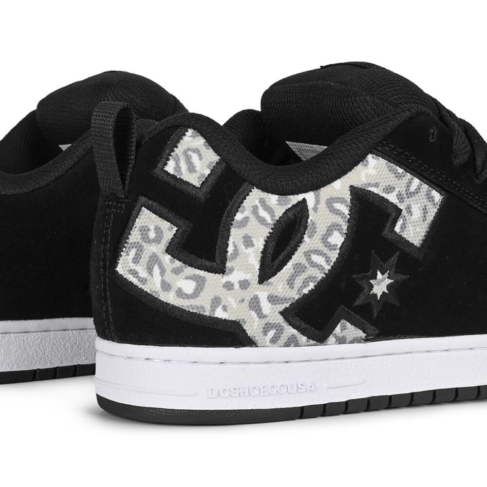 DC Women's Court Graffik Skate Shoes - Cheetah