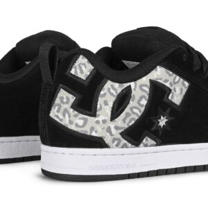 DC Women's Court Graffik Skate Shoes - Cheetah