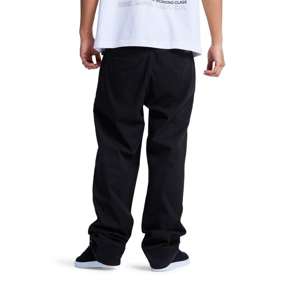 DC Worker Relaxed Chino Pants - Black (SP26)