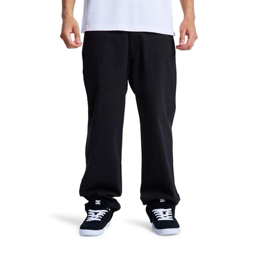 DC Worker Relaxed Chino Pants - Black (SP26)