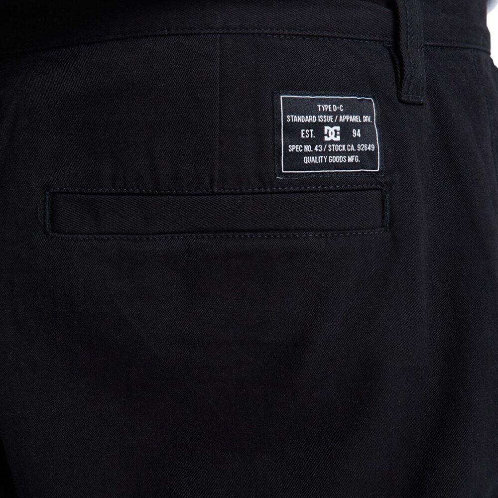 DC Worker Relaxed Chino Pants - Black (SP26)