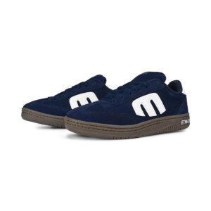 Etnies Lo Cut Skate Shoes - Navy/White/Gum