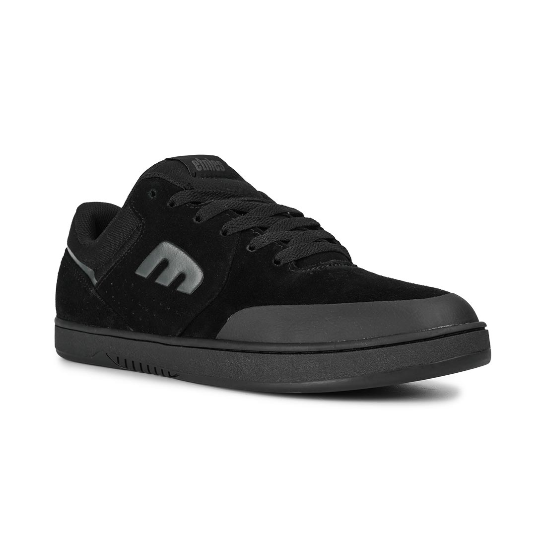 Etnies Marana Skate Shoes - Black Raw - Mens 8.5 UK - Nubuck