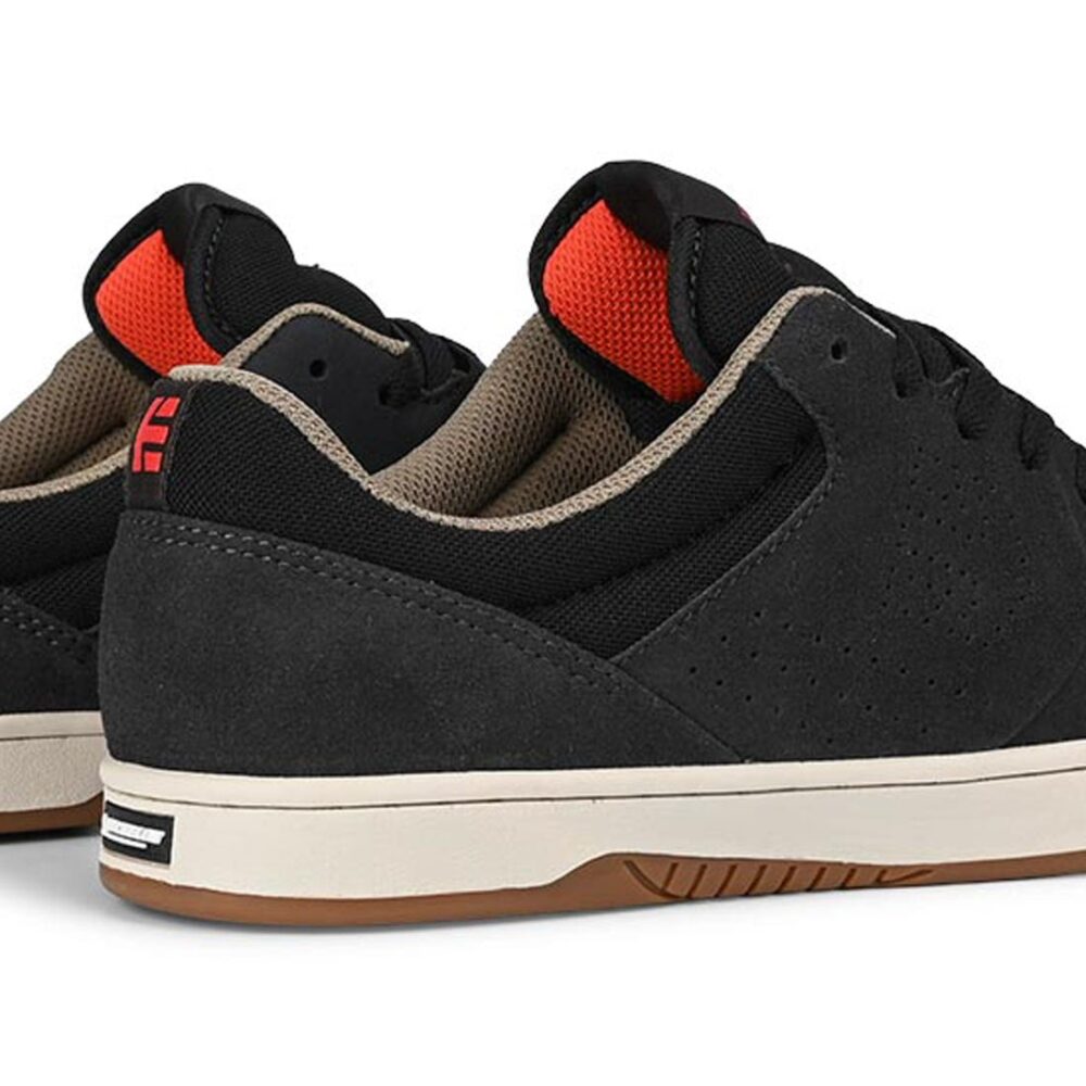 Etnies Marana Skate Shoes - Dark Grey/Black/Red