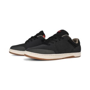 Etnies Marana Skate Shoes - Dark Grey/Black/Red