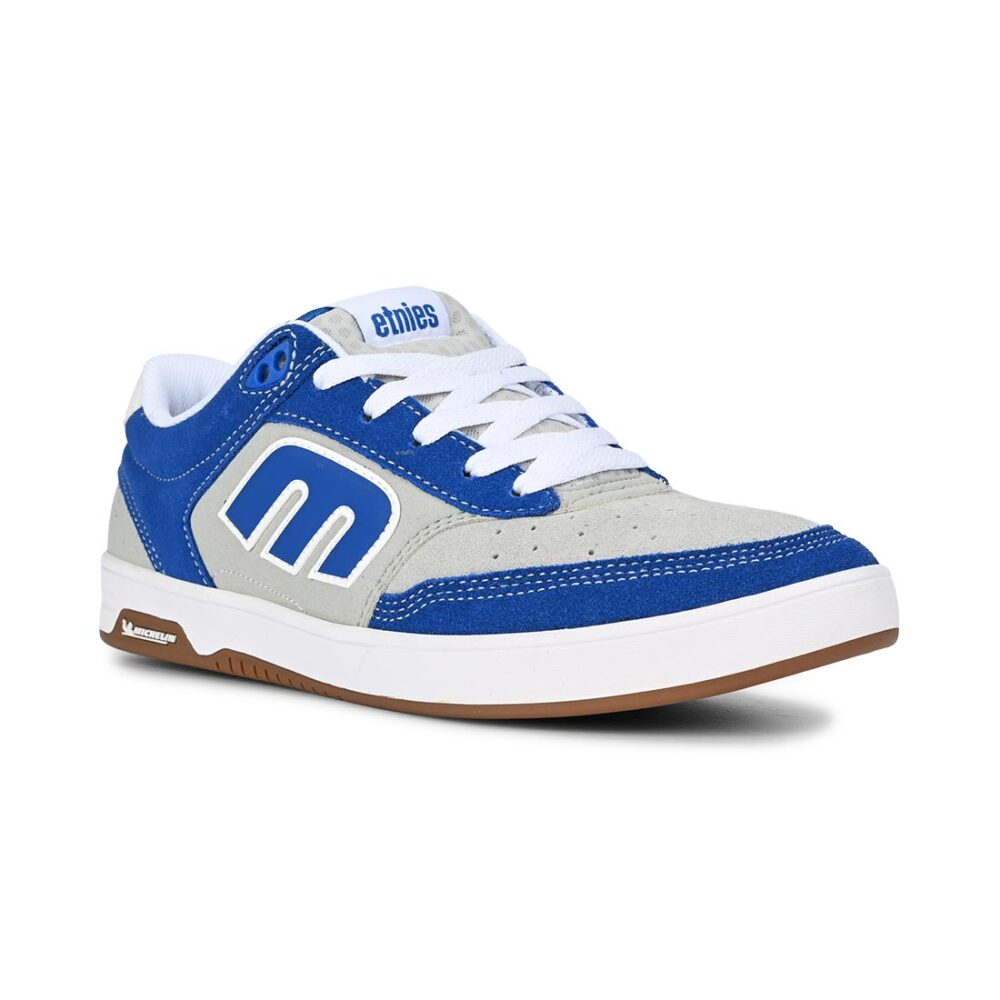 Etnies Serin Michelin Skate Shoes - Blue/Grey/White