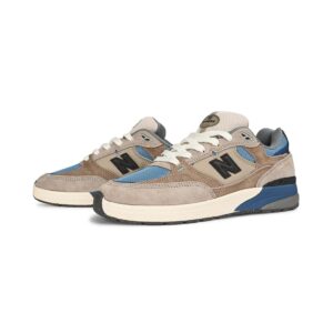 New Balance Numeric Reynolds 933 Skate Shoes - Mushroom/Light Blue