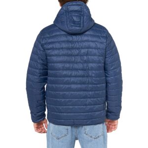 Rip Curl Anti Series Search Puffer Hood Jacket - Light Navy