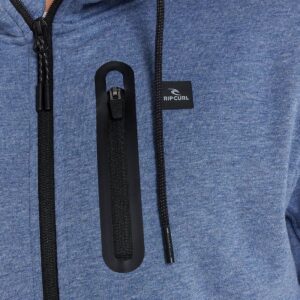 Rip Curl Departed Anti-Series Zip Hoodie - Navy/Grey
