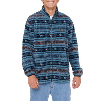 Rip Curl Fun Times Zip-Up Polar Fleece - Storm Blue