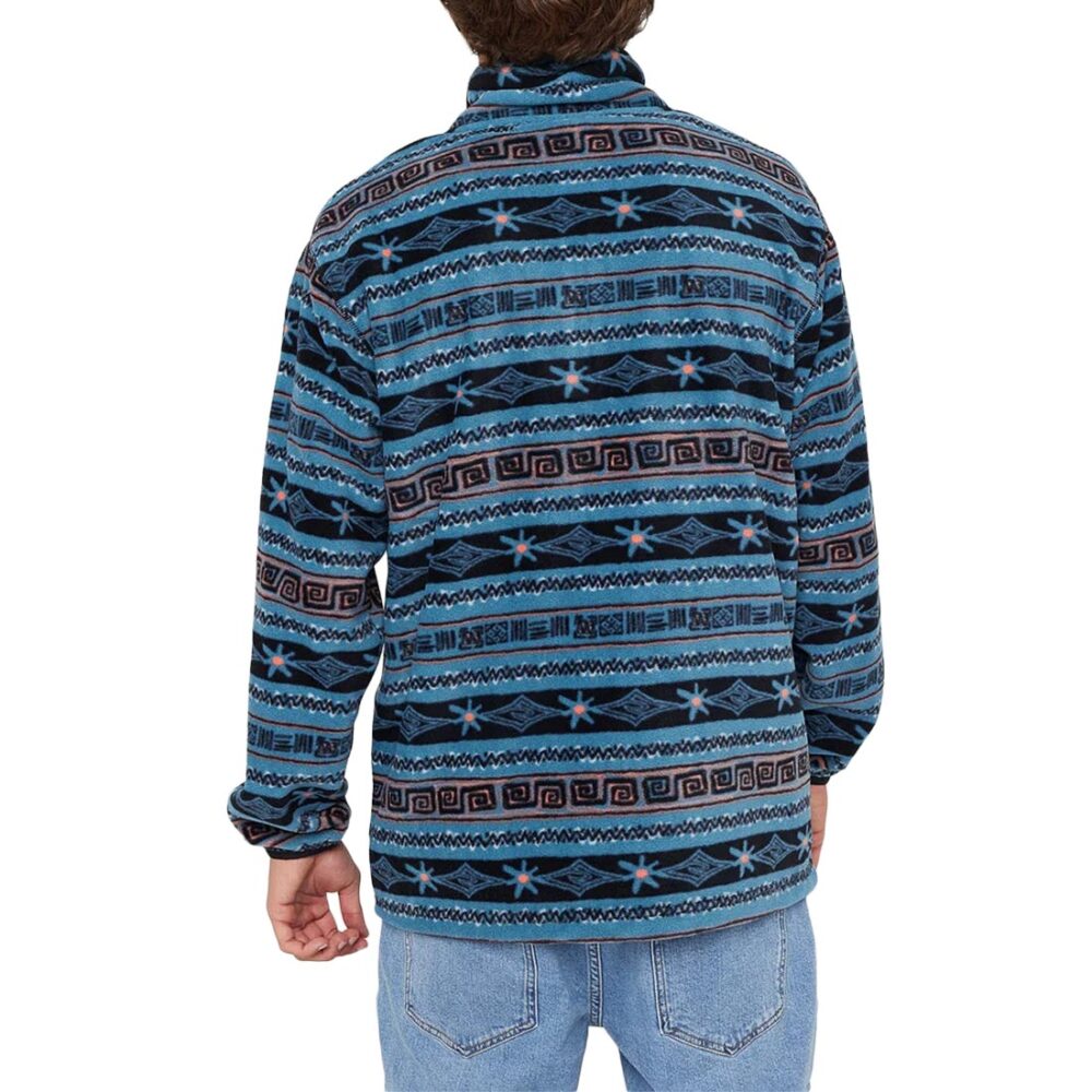 Rip Curl Fun Times Zip-Up Polar Fleece - Storm Blue