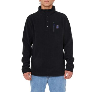 Rip Curl Search Polar Crew Fleece - Black