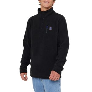 Rip Curl Search Polar Crew Fleece - Black