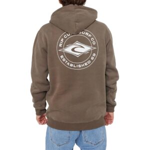 Rip Curl Staple Pullover Hoodie - Rock