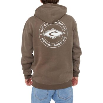 Rip Curl Staple Pullover Hoodie - Rock