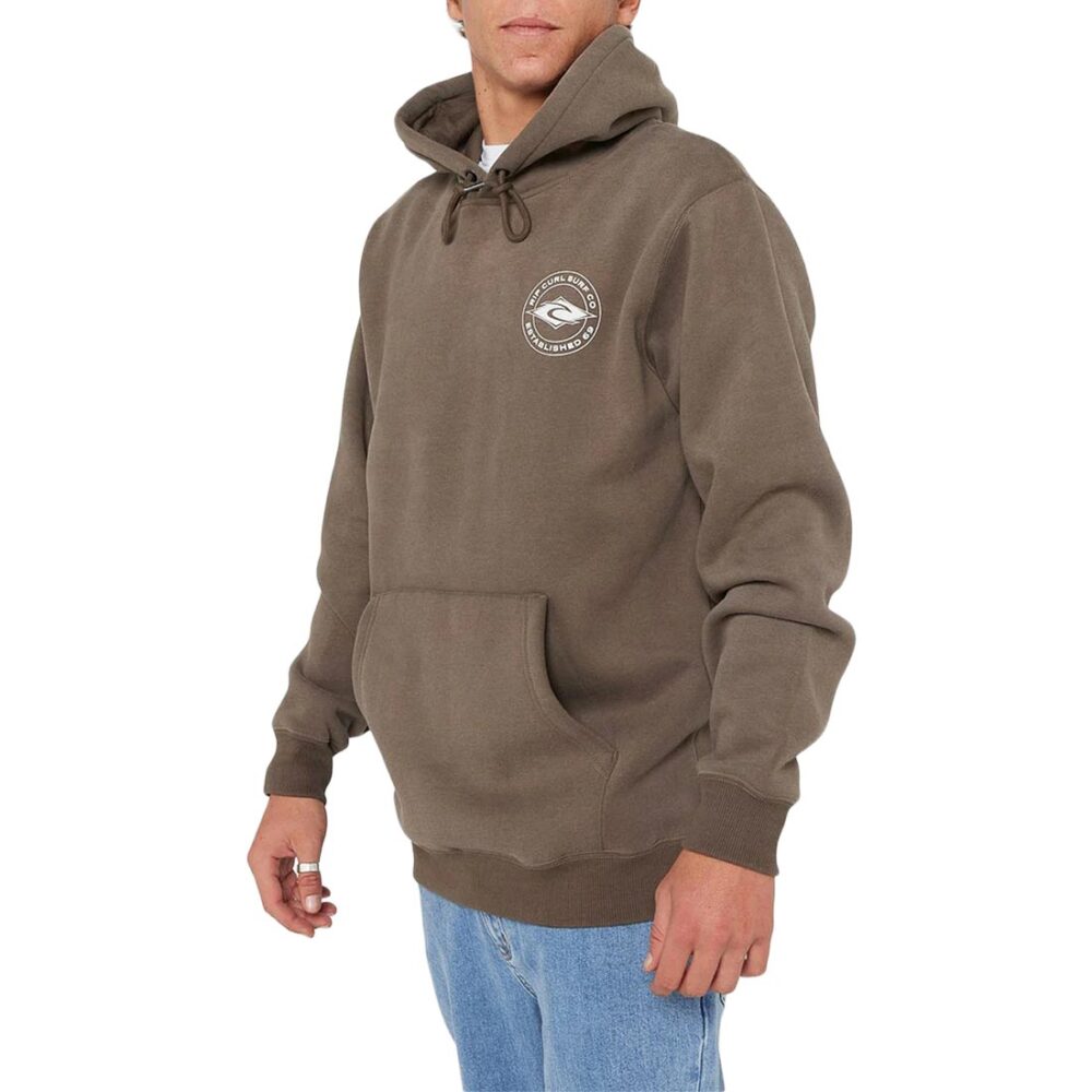 Rip Curl Staple Pullover Hoodie - Rock