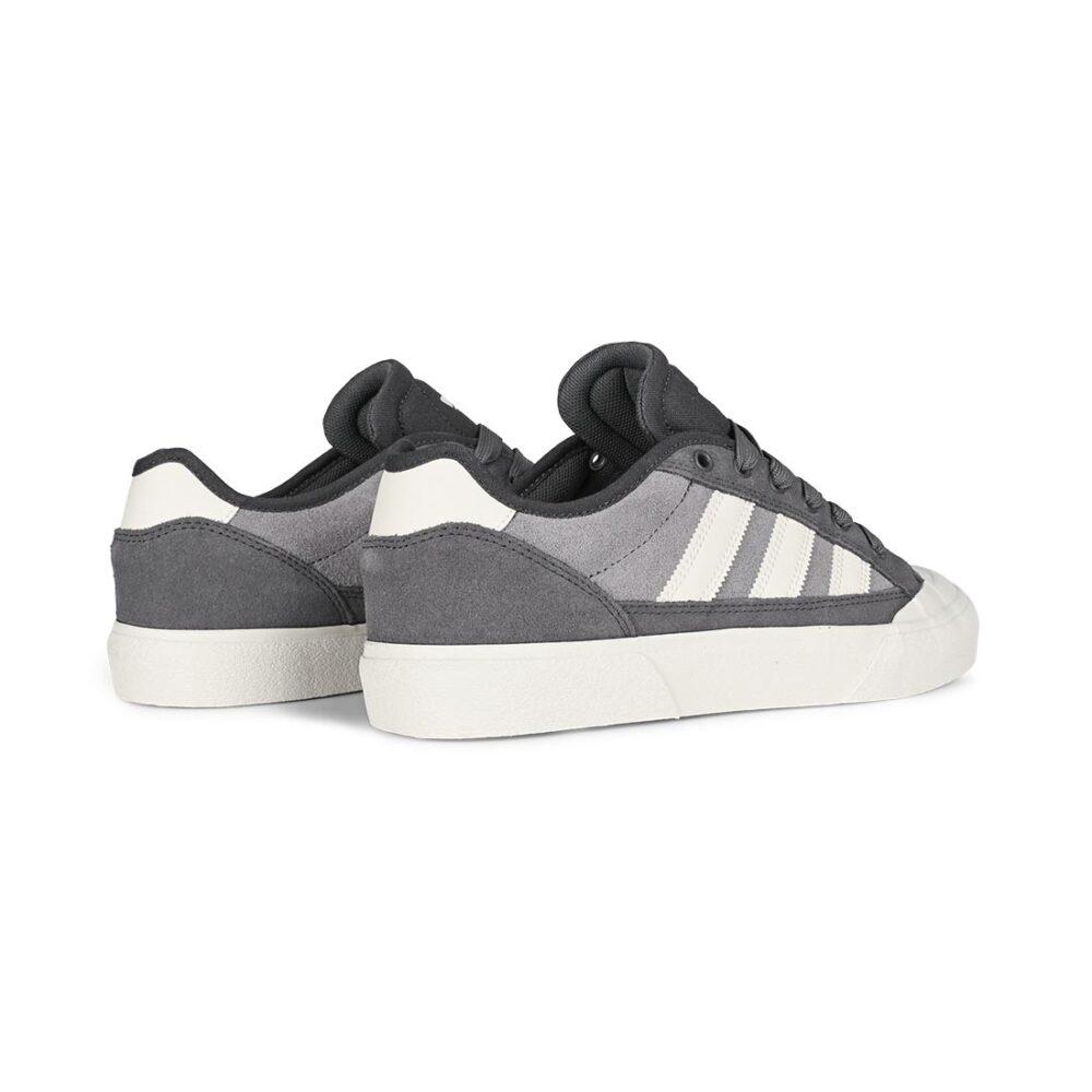 Adidas Court TNS Premiere RT Skate Shoes - Grey/Chalk White/Grey