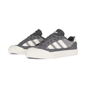 Adidas Court TNS Premiere RT Skate Shoes - Grey/Chalk White/Grey