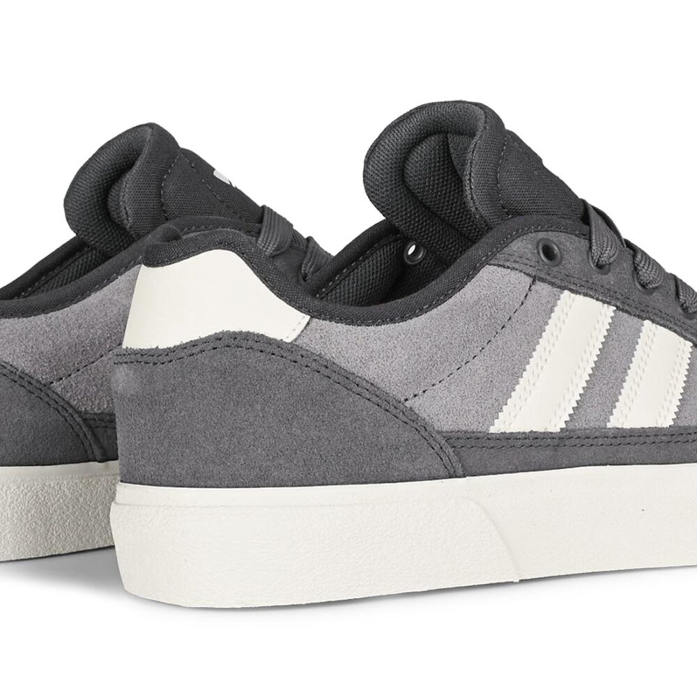 Adidas Court TNS Premiere RT Skate Shoes - Grey/Chalk White/Grey